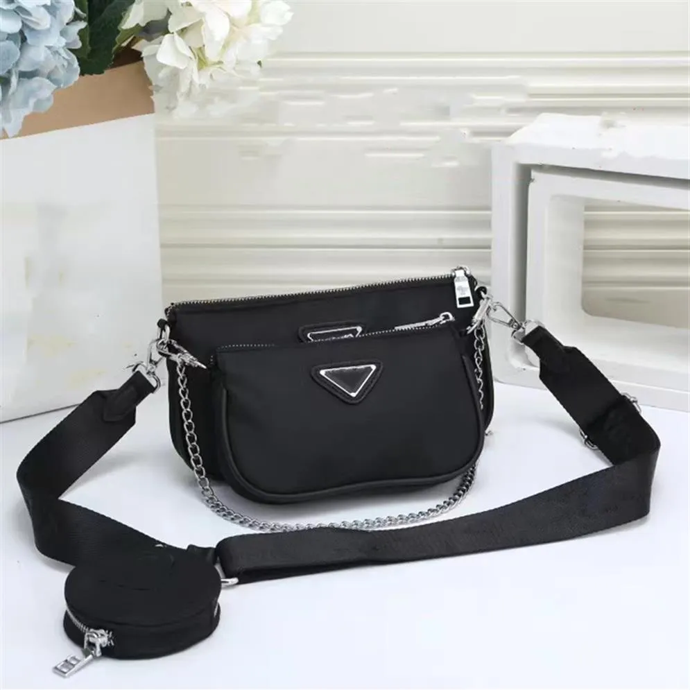 Designer 4 colori Marsupi Stile classico Impermeabile Marsupio Pelle Morbida moda Cross Body Portafoglio Fermasoldi Uomo Nero Brea243e