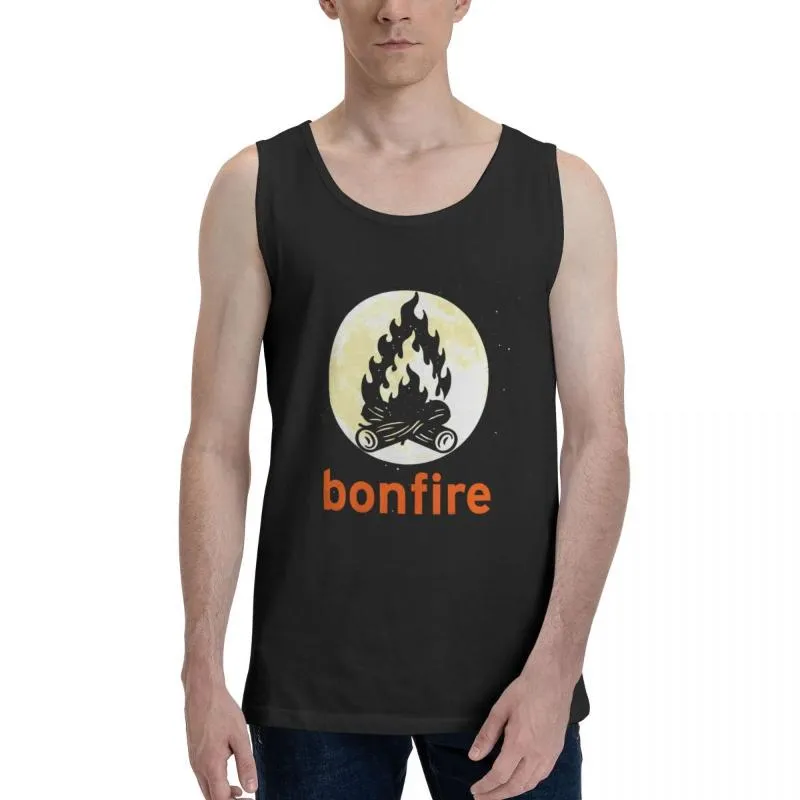 Men's Tank Tops Top Shirt Bonfire Crypto Currency To The Moon Negtive Moonfire Novelty Cryptocurrency Graphic Sleeveless Garment