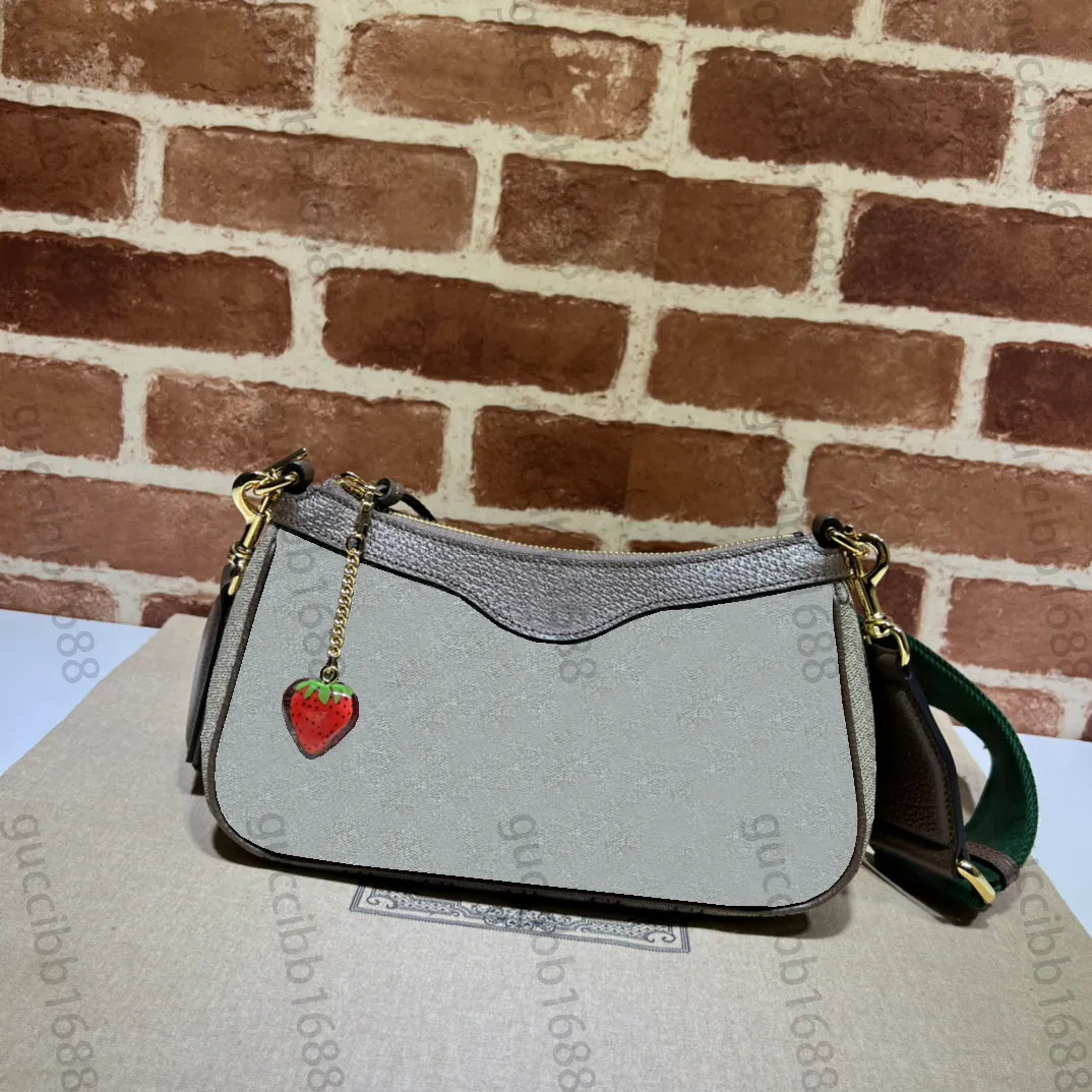 Canvas Hobo Bag for Women, Small 25cm, Letter Print, Zipper Closure, Strawberry Design, Crossbody Shoulder Bag, Soft & Stylish Canvas Hobo Bag for Women, Small 25cm, Letter Print, Zipper Closure, Strawberry Design, Crossbody Shoulder Bag, Soft & Stylish