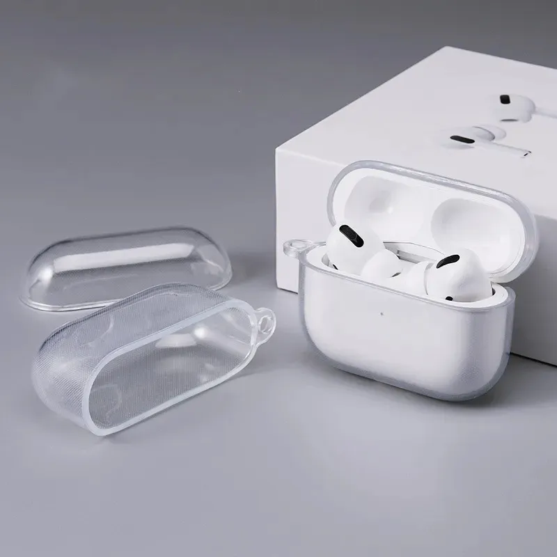 Para AirPods Pro 2 Air Pods Pro Pro Accesorios auriculares de auriculares Apple AirPod Pros Aurices Silicona Cubierta protectora Auriculares Caja de carga inalámbrica a prueba de amortiguadores
