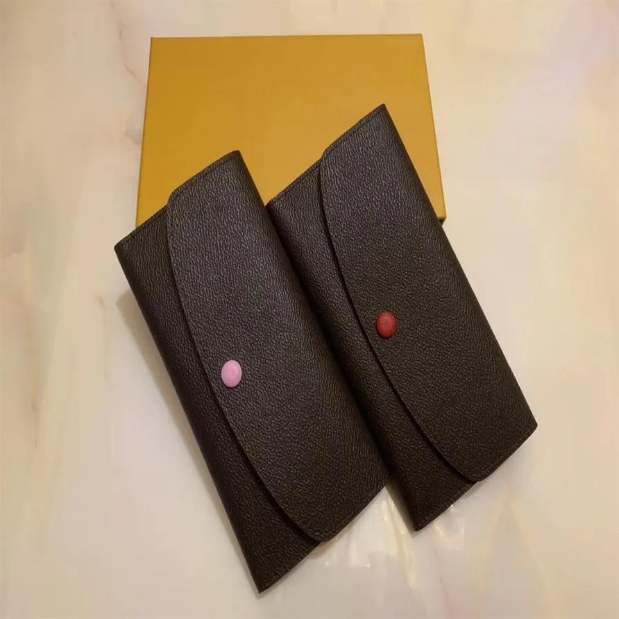 2018 Portafoglio lungo in pelle con portamonete da donna intero Porta carte portafogli donna originale con scatola313d