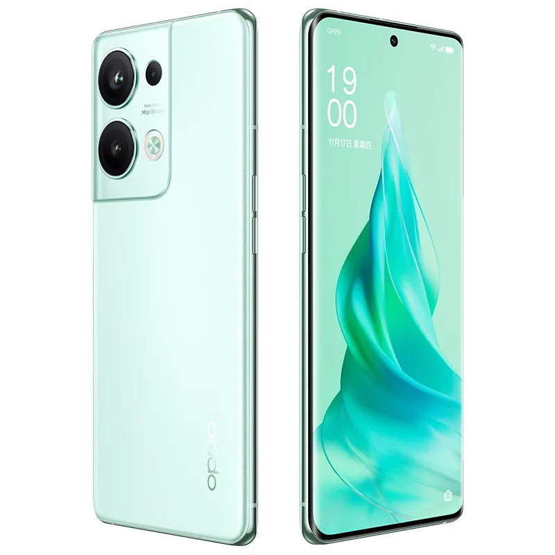 Original Oppo Reno 9 Pro Plus 5G Mobiltelefon Smart 16 GB RAM 256 GB 512 GB ROM Snapdragon 8 Gen1 50,0 MP NFC 4700 mAh Android 6,7 Zoll gebogenes Display Fingerabdruck-ID Gesichtshandy