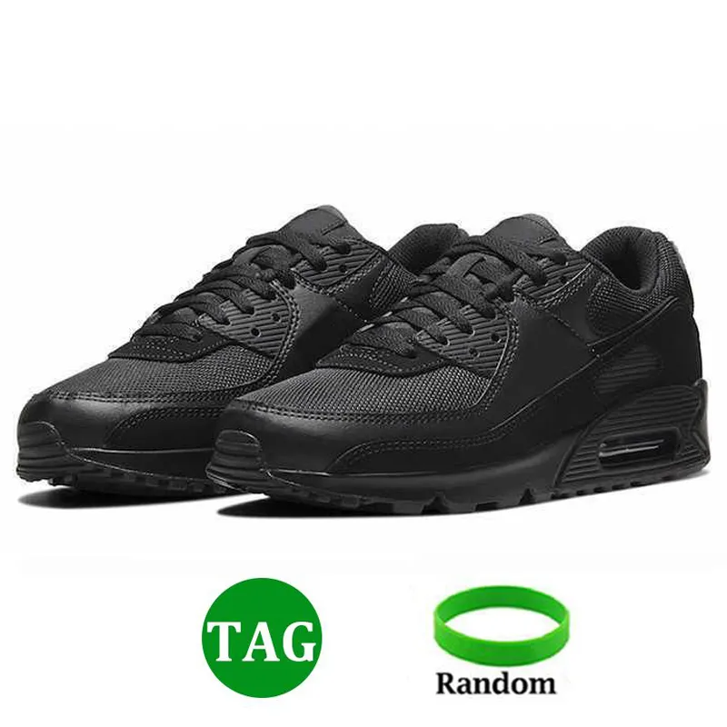 Triple Black Mens Running Shoes OG Designer Infrared Detection