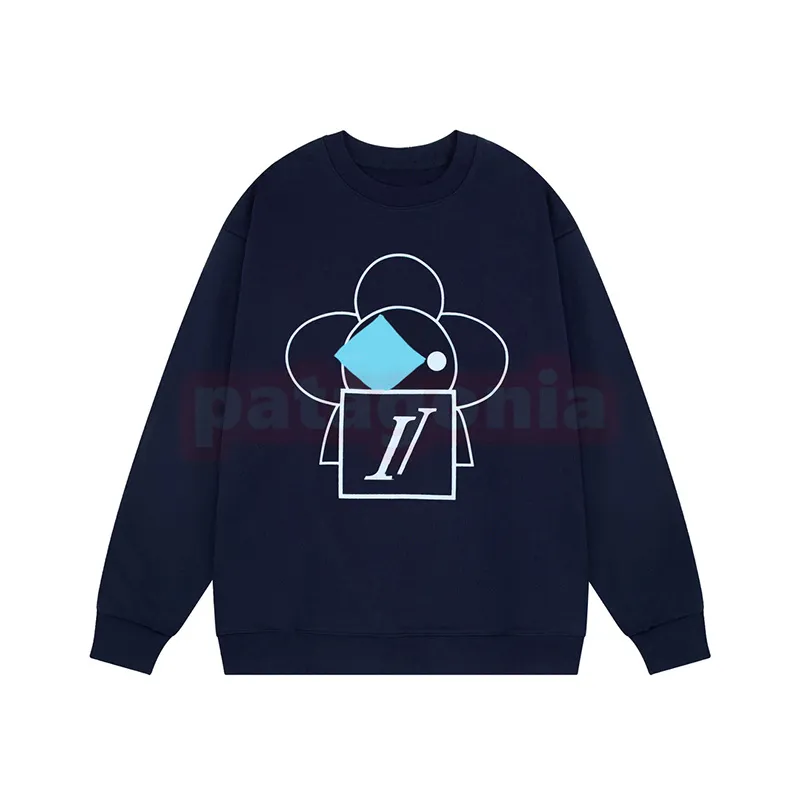 Luxuriöses Herren-Langarm-Sweatshirt, Designer-Damen-Sweatshirt mit Buchstaben-Aufdruck, Modemarke, Rundhalspullover, Top, Größe XS-L