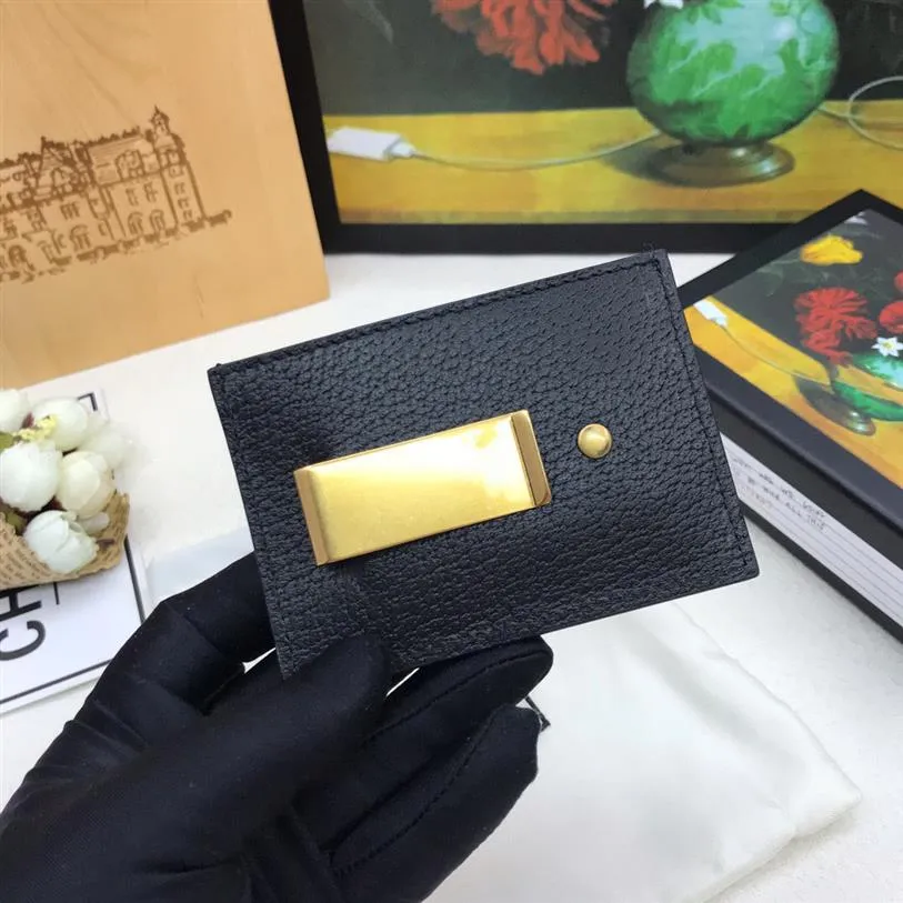 Toir￩e brune de qualit￩ avec porte-carte en cuir en cuir authentique avec bo￮te luxurys concepteurs portefeuille portefeuille portefeuille argent en esp￨ces 2990