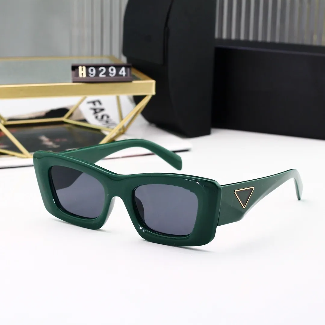 2023Sunglasses for Women Men Fashion Luxury عالية الجودة مصمم Goggle Goggle Retro Full Frame UV400 Protectly Logo Glasses تأتي مع Box 9294