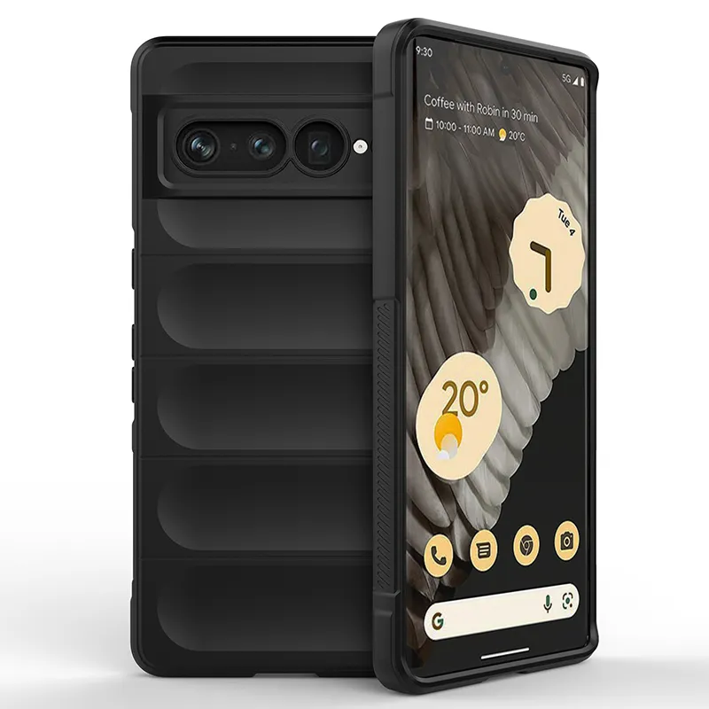 Funda COOL Silicona para Huawei Mate 20 Pro (Negro) - Área Informática