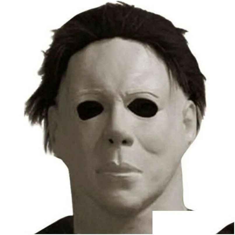 Feestmaskers Michael Myers Mask 1978 Halloween Horror FL Hoofd ADT Size latex Fancy Props Fun Tools Y200103 Drop Delivery Home Garden Dheiy