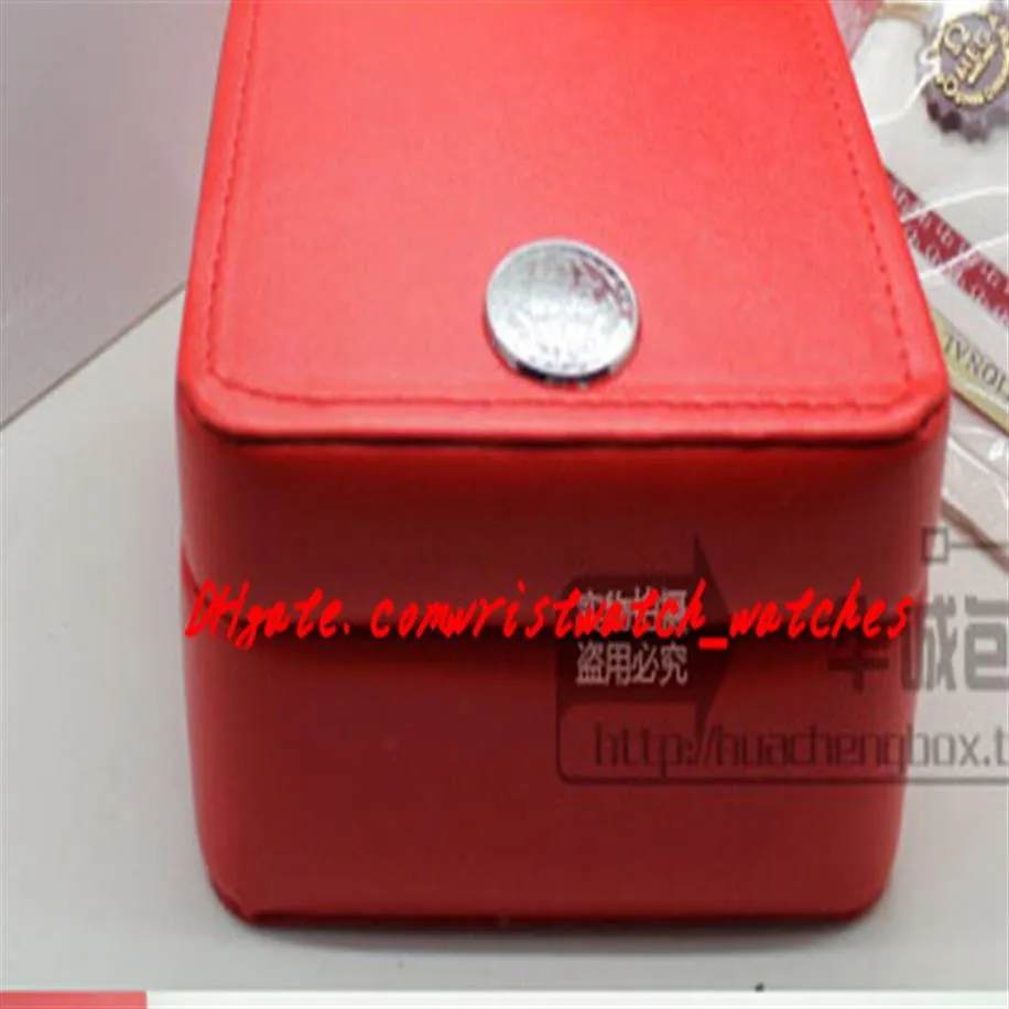 Новые роскошные мужские оригинальные бренды красные коробки бумаги часы часы буклета подарок для мужчин мужчинам, женщинам, часов, 2361