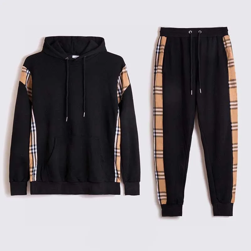 Survêtements pour hommes Sweats à capuche Mode Veste Imprimer Ensembles Hip Hop Cowboy Veste Deux Pièces Costumes Classiques Poche Survêtement223k