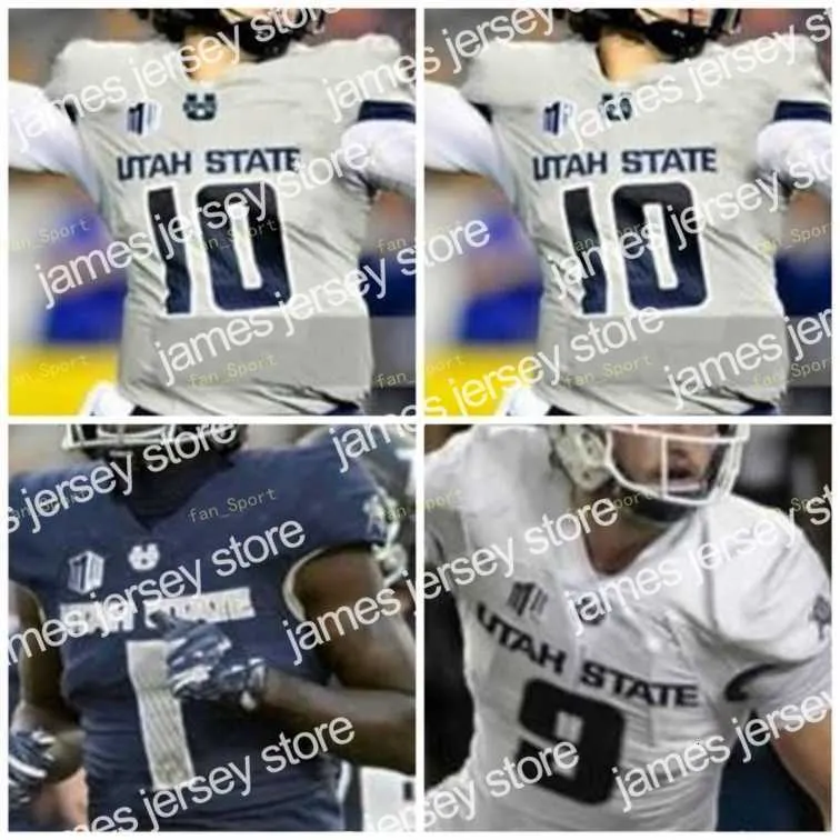 American College Football Wear Nik1 NCAA College-Trikots Utah State Aggies 1 Gerold Bright 10 Love 11 Savon Scarver 16 Nathan 1 Ron'quavion Tarver 3 Henry Colombi Cust