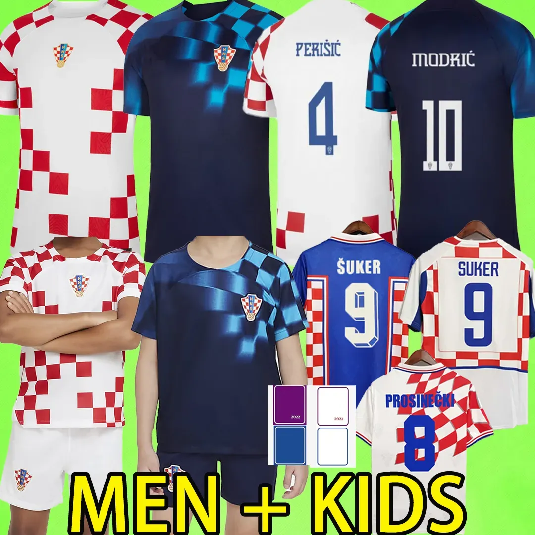Croatia Home Soccer Shorts 2022