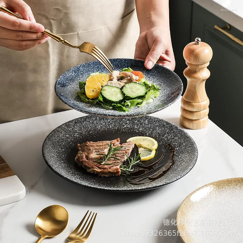 Ужинать наборы посуды в японском стиле ресторана ресторанная посуда коммерческая стейк Creative Flat Home Special Special