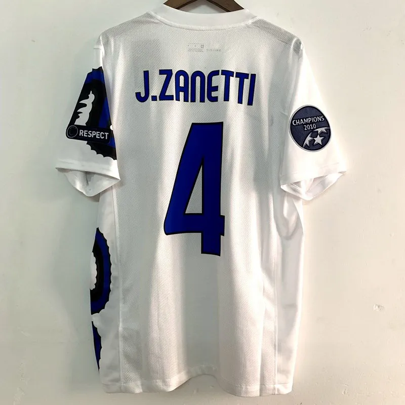 Maglia Da Calcio Retro 2024 Shirt Da Calcio Retro Finale Di Milan Zanetti Vieira Stankovic Maicon Motta Etoo Sneijder Mirito Da 14 62 DHgate