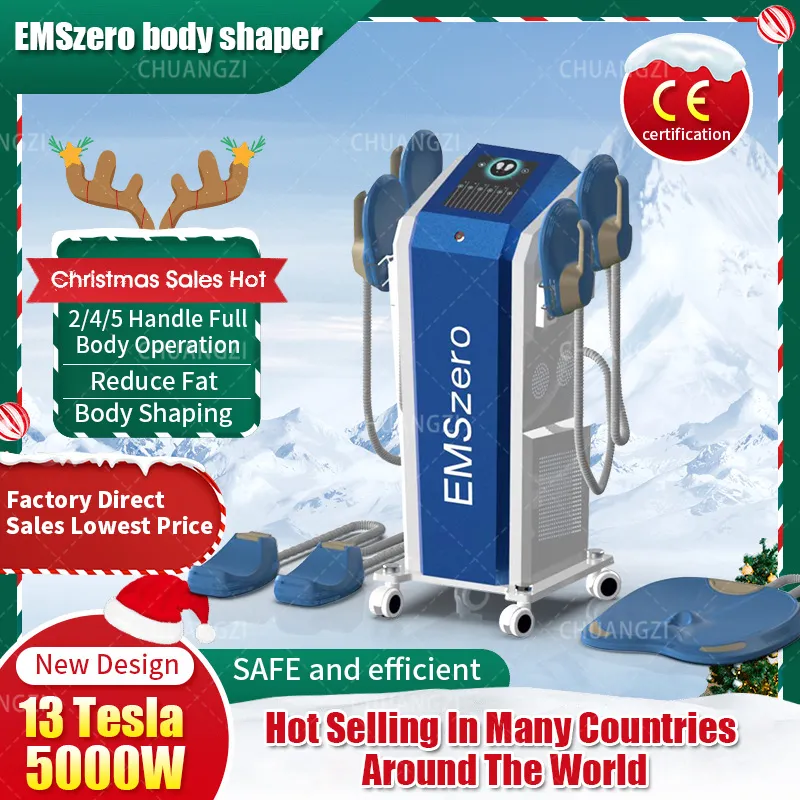 Christmas Shopping Spree DLS-EMSlim Electromagnetic Body EMSzero Slimming-Muscle Stimulate Fat Removal Body Slimming Build Muscle Machine