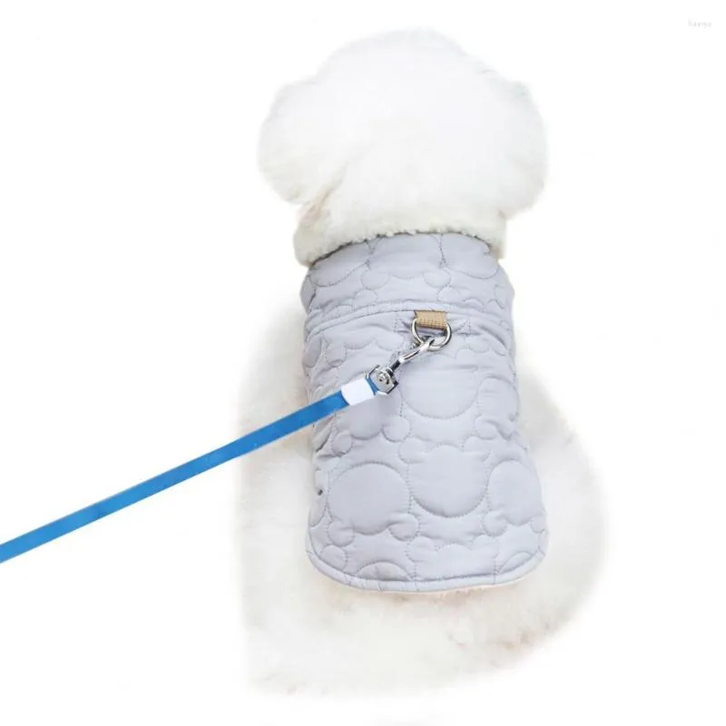 Chien Vêtements Bouton Fermeture Mode Pet Chiens Robe Tenues Anti-rétrécissement Gilet Doux Pour La Maison