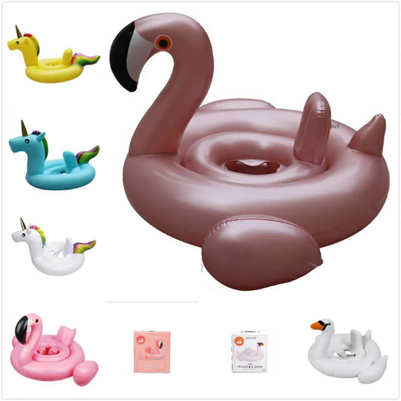 Giubbotto di salvataggio Boa Gonfiabile Flamingo Unicorno Tucano Nuoto Tubi Piscina Galleggiante Per Bambini Bambino Nuoto Anello Cerchio Materasso Spiaggia Mare Giocattoli T221214