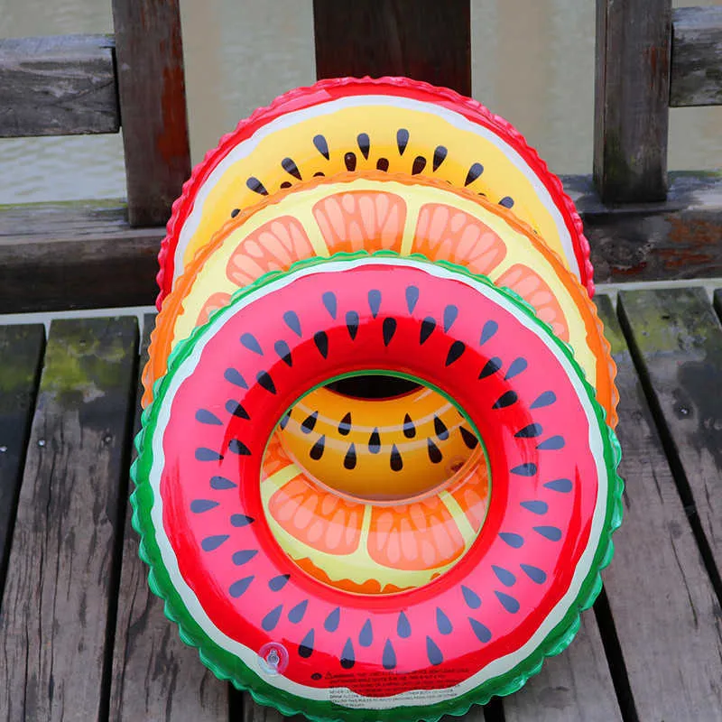 Life Vest Buoy Beach Circle Gaint vuxen float vattenmelon Simning 60/70/80/90 cm vattenring barn uppblåsbar leksak pool orange citron roligt uppblåsbara T221214