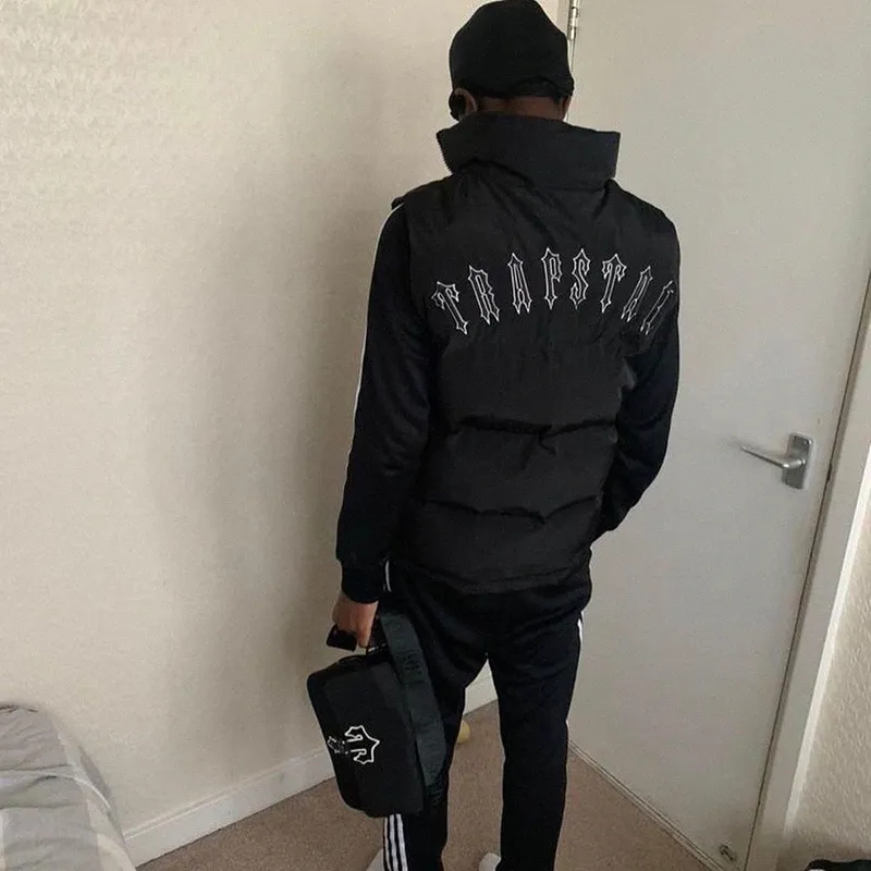 Hommes Gilets Trapstar Gilet Veste Freestyle Réel Plume Vers Le Bas Femmes Mode Veste Sans Manches Outwear Chaud Avancé Tissu Imperméable Manteaux Q2xj #