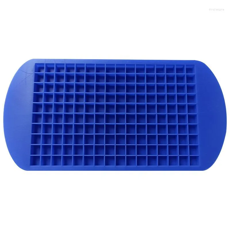 Baking Moulds 160 Grid Silicone Ice Tray 1CM Small Cube Mold Children's Food Supplement Kitchen Tool Easy Demoulding