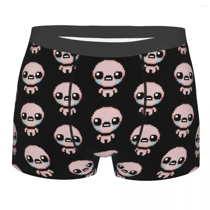 Custom Binding Of Isaac Pixel Print Boxer Funny Boxer Briefs Shorts Male  Sexy Underwear For Soft And Comfortable Wear From Odelettu, $11.52