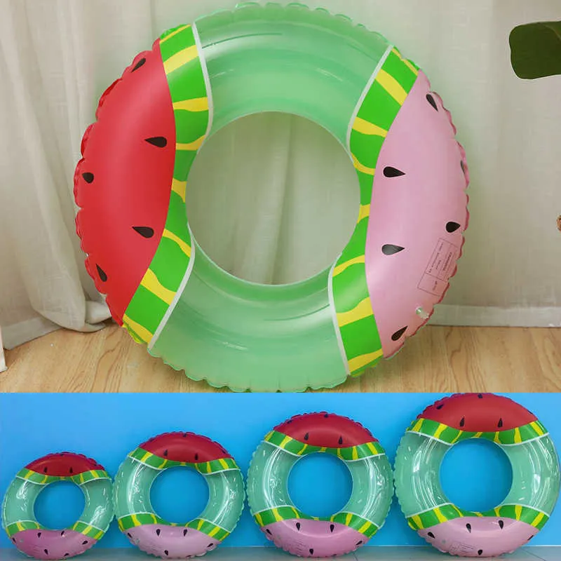 Life Vest Buoy Watermelon Swimming Circle Adult Pool Floats Inflatable Swimming Ring Rubber Ring for Pool Party Toys Women Photo Props T221214