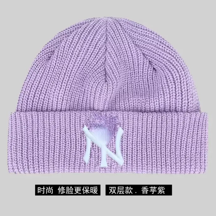 Winter Women Hat Warm Knitted Caps Wool Hat Fashion Ear Protection Cold Hat Men