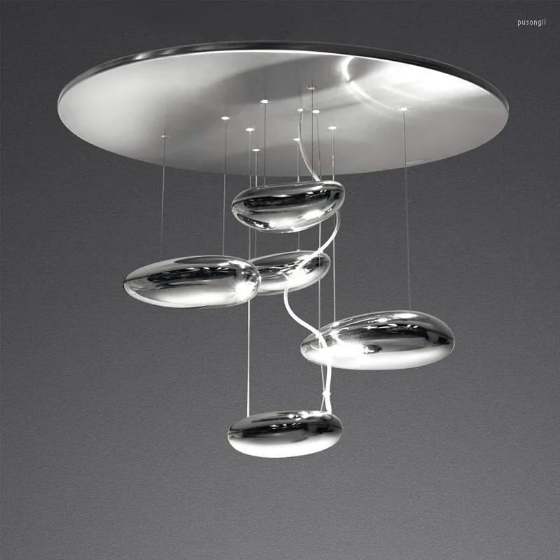 Lustres Grand Lustre De Luxe Mercure Collection Postmoderne Creative Design Lampe Salle À Manger Art Chambre