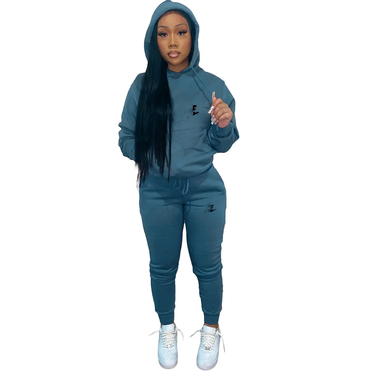 Womens Casual Sport Jogging Sweatsuit, Designer Hoodie Sweatshirt Pullover  And Pants Set From Fashion_gate, $25.93