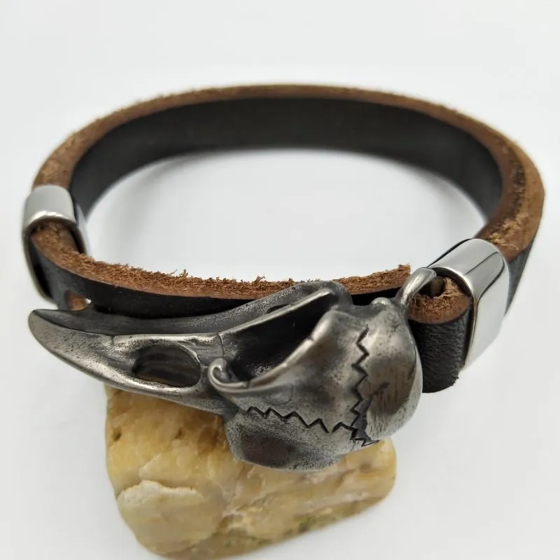 Raven Skull Bracelet, Bird Skull Bracelet, Skull Resin Bracelet, Gothic  Bracelet, Gothic Jewelry, Raven Skull Gifts, Raven Skull Jewelry - Etsy