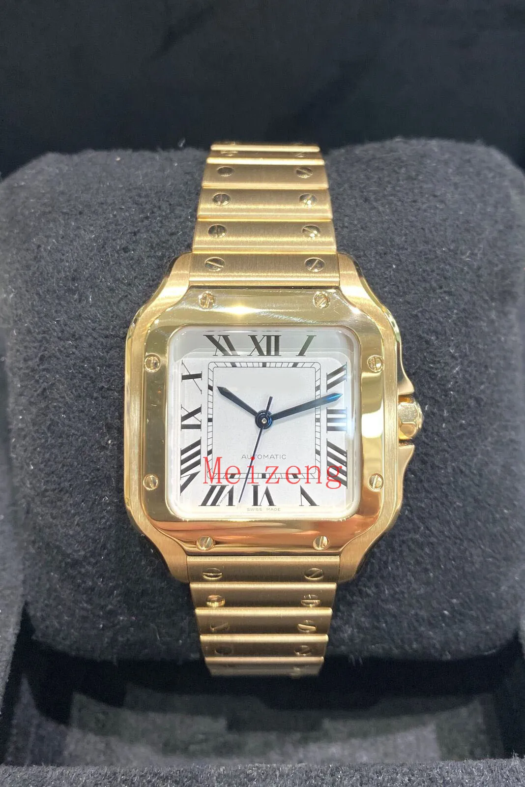 Luxury Wristwatch Yellow Gold Medium 2023 Watch 42mmmm Ref. WGSA0030 Men's Automatic Watch