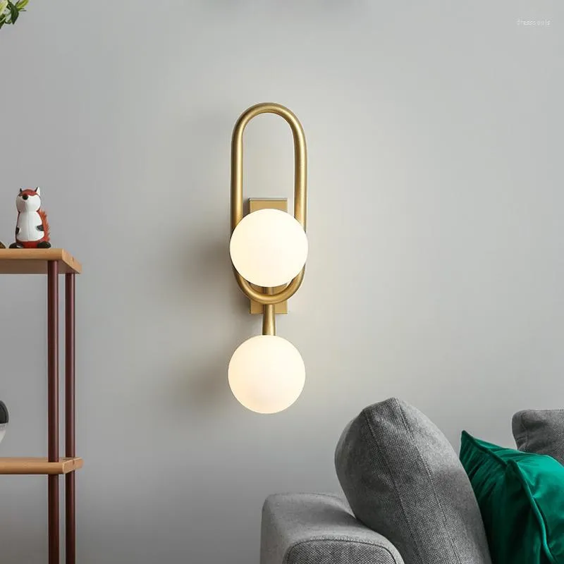 Wandlamp goud interieur licht moderne luxe kristallen slaapkamer sconce glazen woning decor woonkamer meubels outdoor verlichting