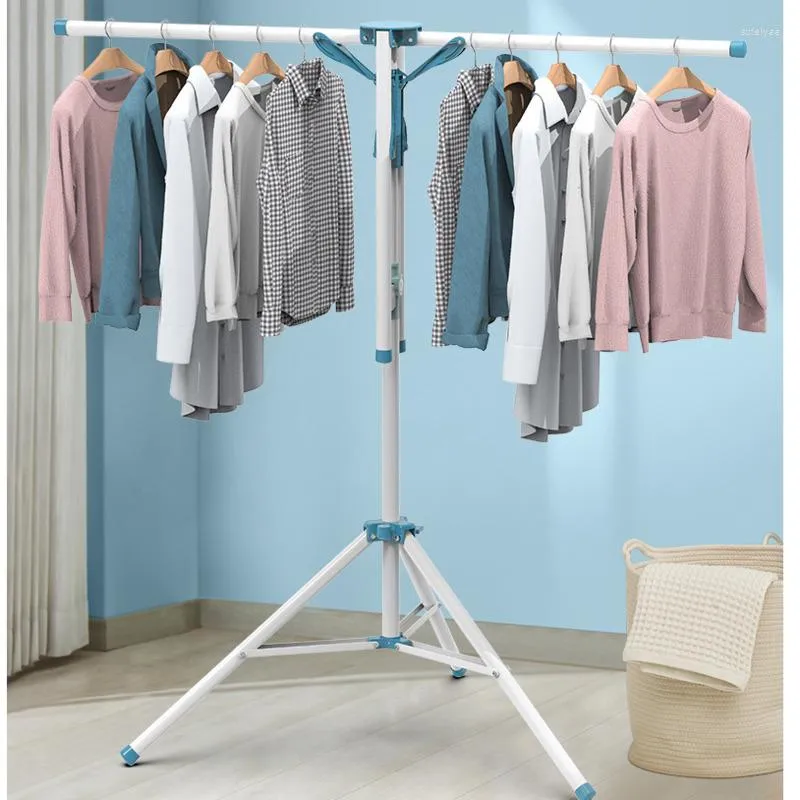 Cabides de roupas de pouso interno rack rack de design livre expansão Stand forte calça de carga de carga