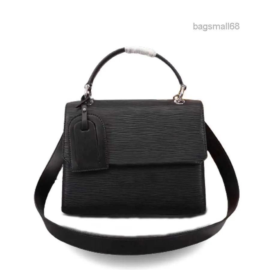 الحقيبة الأصلية Grenelle Designer حقائب اليد الفاخرة محافظ على Flip Bag Bag Classic Tote Epi Leather Counter Bagsmall68