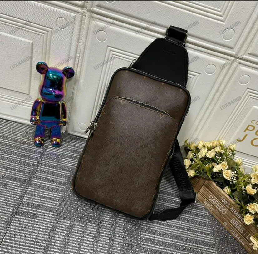 Classic Sling Bag For Men, Vintage Style Crossbody Backpack