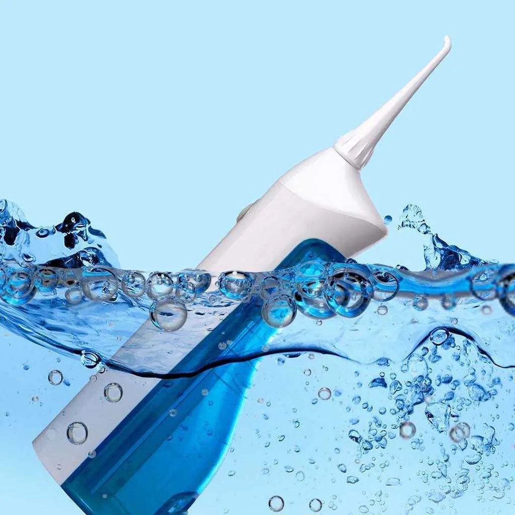 Portable Water Flosser 360 degree Oral Irrigator SPA Teeth Cleaner Water Jet for Travel Home
