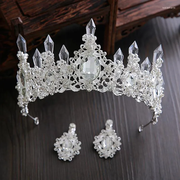 Coiffes Une Noble Mariée Mariage Diadème Couronne Vente En Gros Boutique En Ligne Accessoires De Mariée Coroa Para Noiva 003