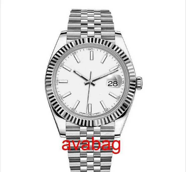 Montres-bracelets Montre de luxe 41mm Datejust Homme mécanique automatique Montres de créateurs Acier inoxydable Business Fashion Master President Montres-bracelets pour hommes