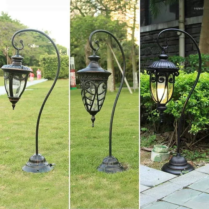 Floor Lamps European Style Lawn Lamp Outdoor Waterproof Garden Corridor Lighting Street Community Ground