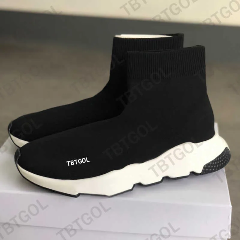 designer shoes Men Knit Socks Trainers Women Platform Shoe Socks Boots Graffiti Sole Trainers Fashion Barker Designers Outdoor Walking Trainer NO17A