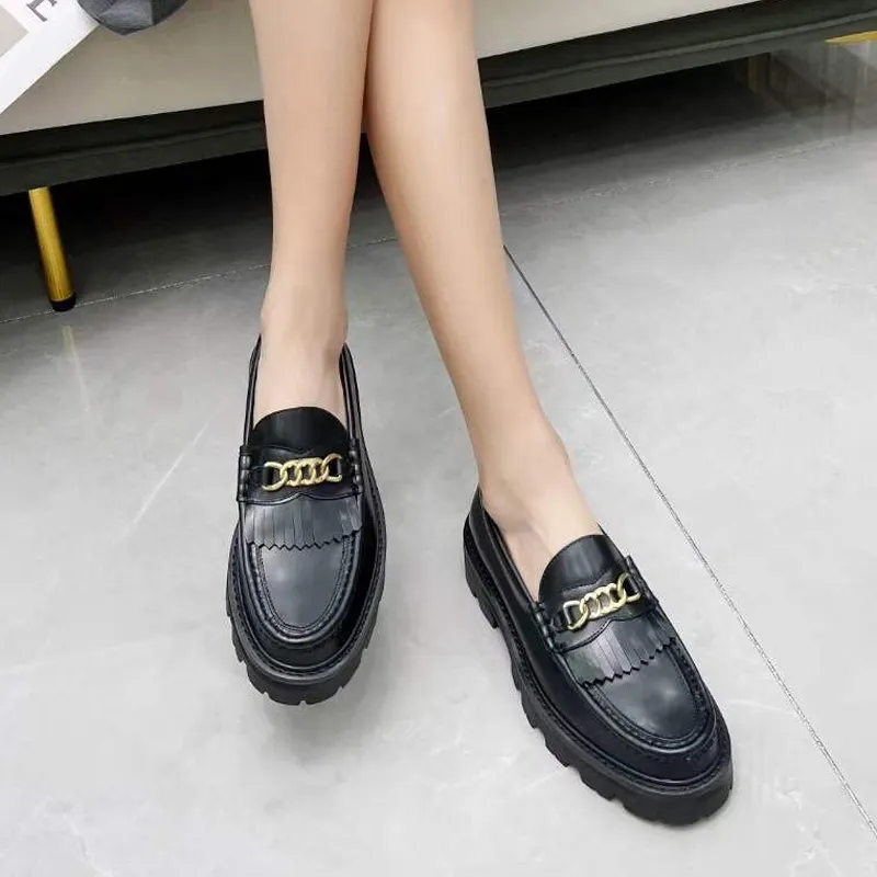Women's loafers deals thick sole