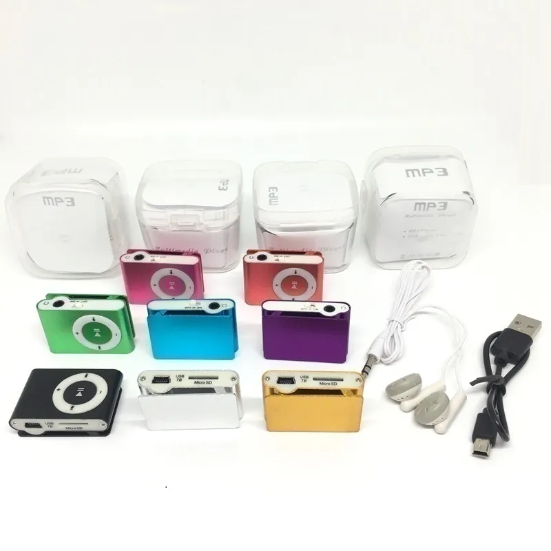Mini Clip MP3 Player Without LCD Screen Support Micro TF/SD Card Slot 2023 Portable Sport Style