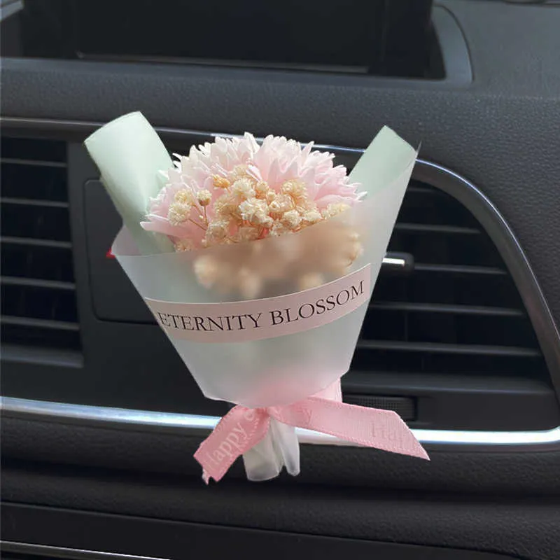 Interior Decorations 3D Bouquet Car Decoration Interior Air Vent Clip Auto  Perfume Car Aroma Diffuser Flavoring In Car Accessories Girls Women Gifts  T221215 From Wangcai008, $4.09