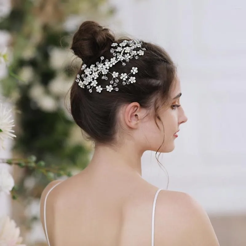 Headpieces HP262 Wedding Haaraccessoires Bridal Comb Tiara Mariage Sieraden Hoofdkleding