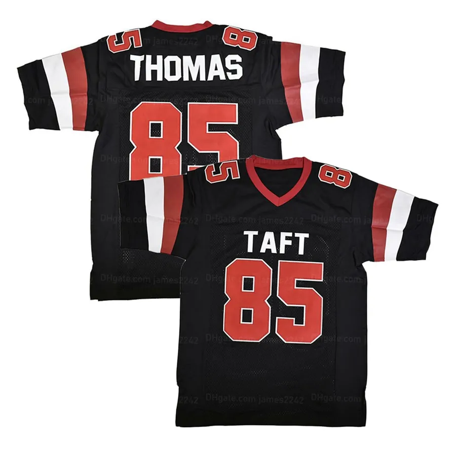 Custom Michael Thomas 85# High School Football Jersey 자수 스티치 블랙 이름 번호 크기 S-4XL 유니폼