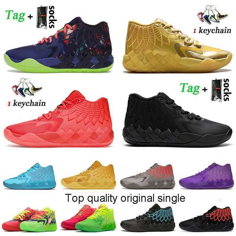Galaxy I 1OF1 Basketball Shoes Lamelo Ball MB.01Be You Queen Buzz City Iridescent Dreams Not From Here Black Red Blast Rock Ridge UNC Mens