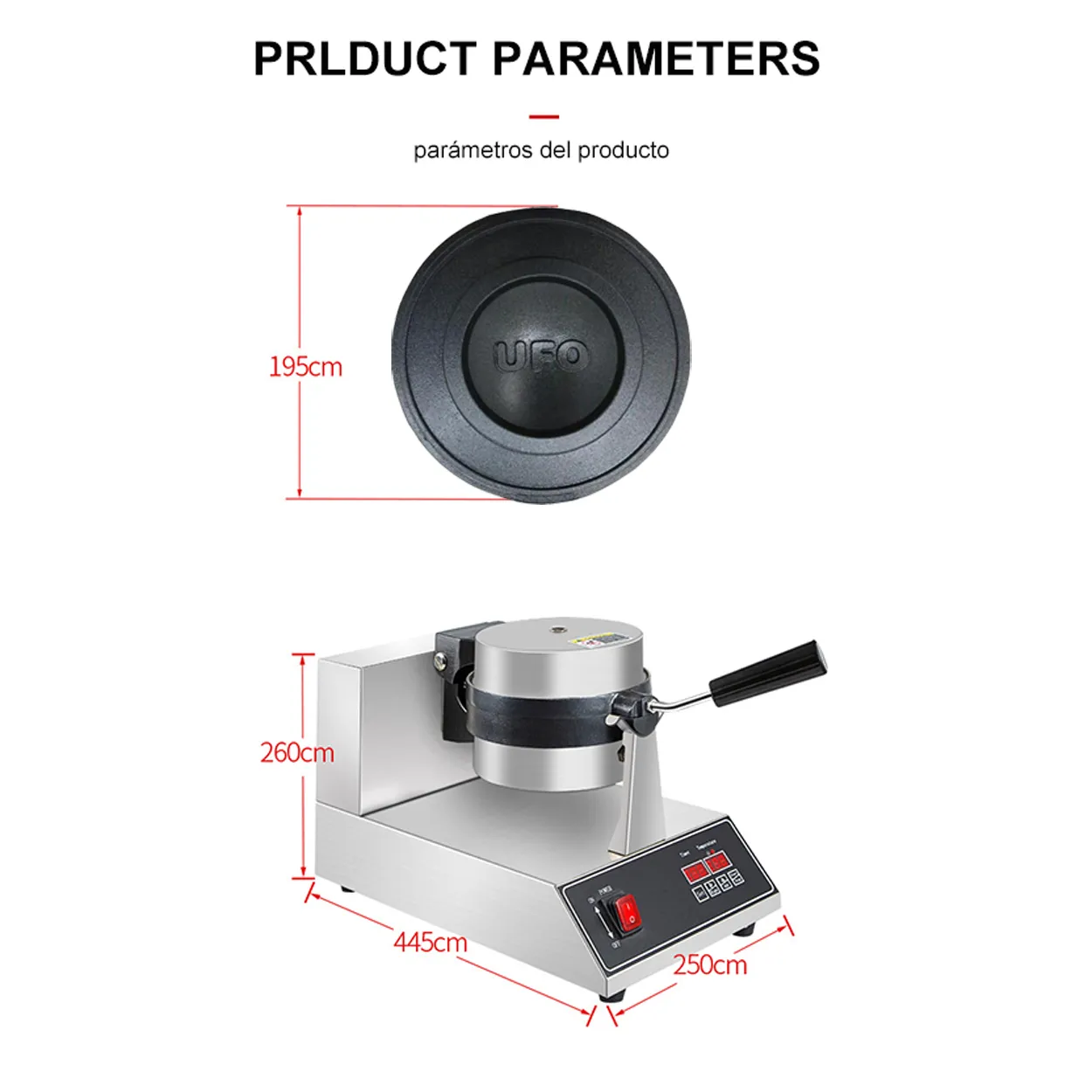 バーガーメーカーマシン UFO ハンバーガーメーカー 電動サンドメーカー
