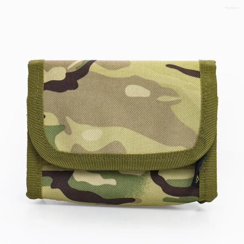 Sacs de rangement 1PC Portable extérieur multifonction tactique ceinture sac militaire survie outils Camping décoration ménage Camouflage