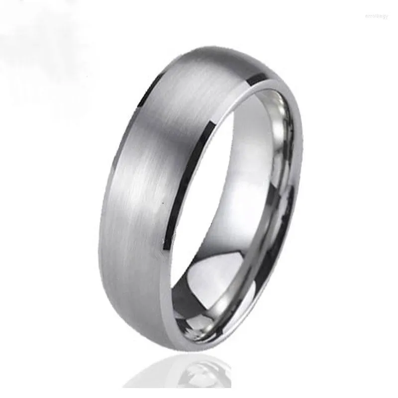 Eheringe Wolfram-Verlobungsband Hartmetall-Fingerring für Männer Frauen Paar Mode Trendy Schmuck Comfort Fit Größe 6-13