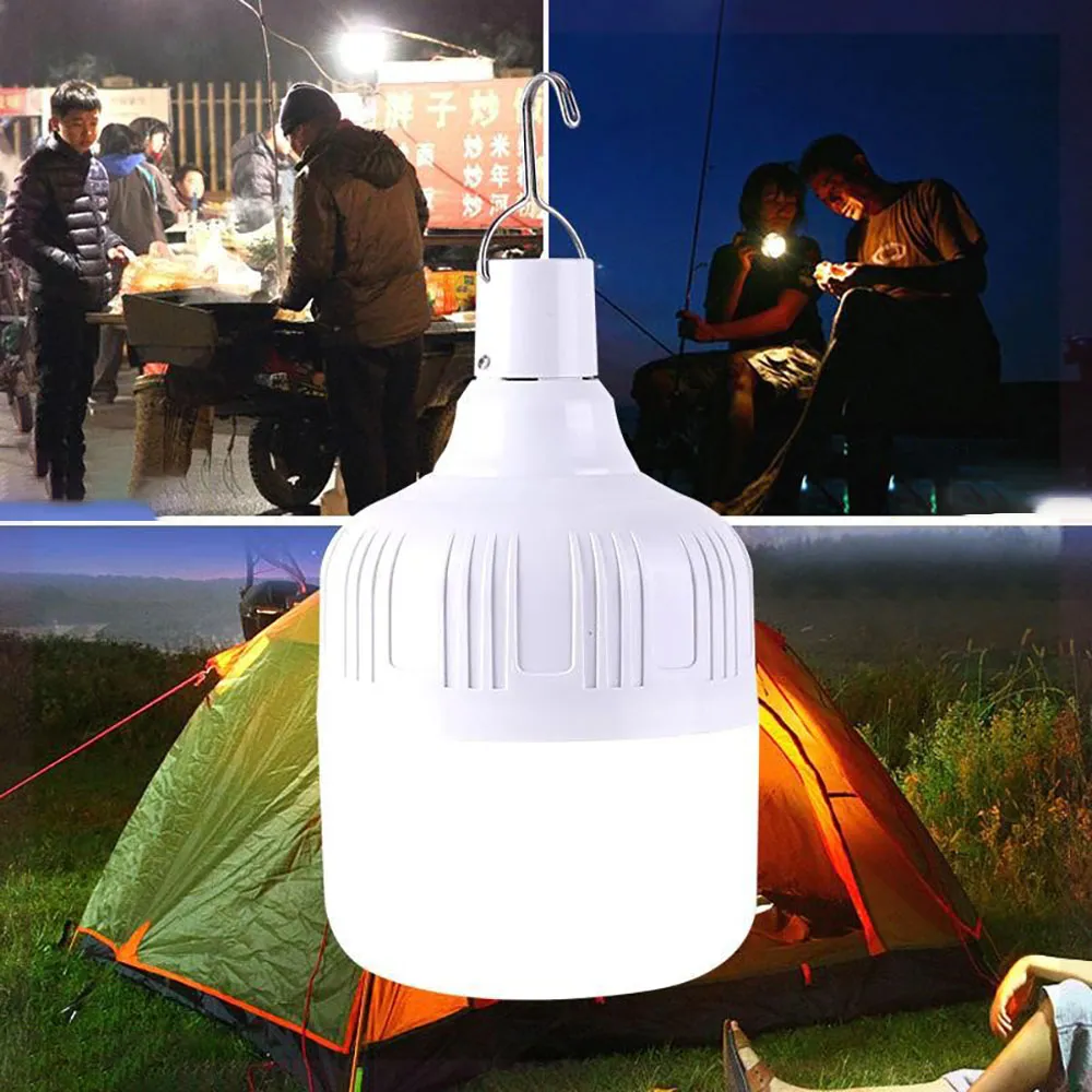 Camping Portable Lantern High Power Rechargeable LED Light Outdoor